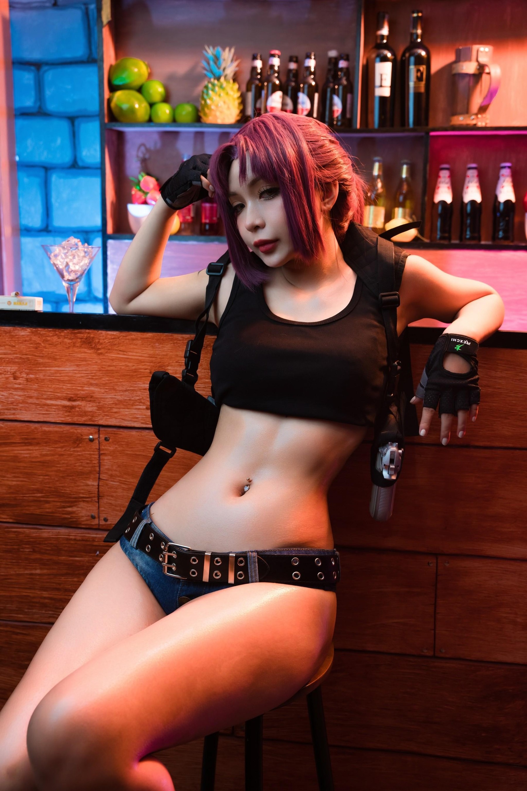 Umeko J – NO.051 Revy Black Lagoon [COMPLETE SET]-Revy HD [56P]插图